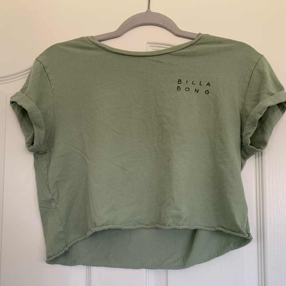 Billabong cropped tee